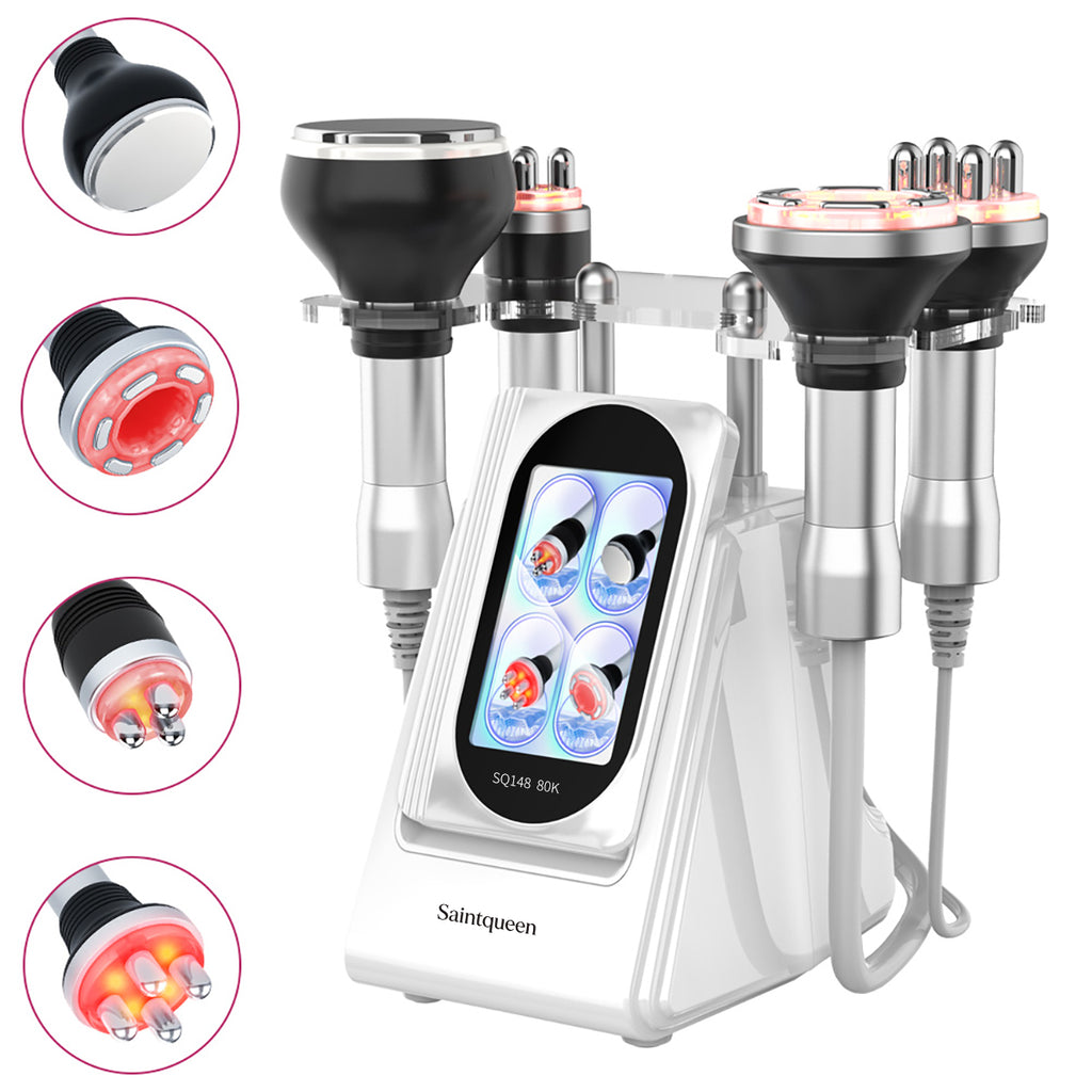 SQ148A Basic 4in1 80K 캐비테이션 복합 뷰티 기기 | RF · 흡입 마사지