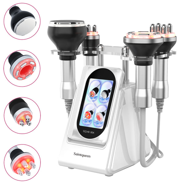 SQ148A Basic 4in1 80K 캐비테이션 복합 뷰티 기기 | RF · 흡입 마사지