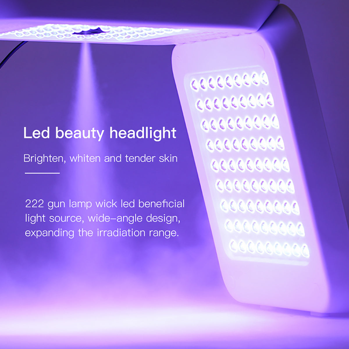 SQ49 접이식 LED 아치 | 나노 미스트·온열