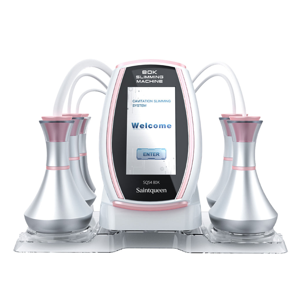 SQ54 Pro 5in1 80K 캐비테이션 복합 뷰티 기기 | RF · 흡입 마사지