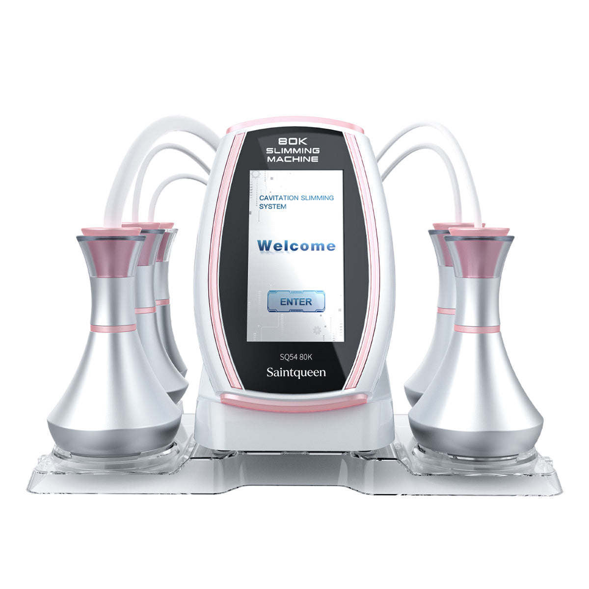 SQ54 Pro 5in1 80K 캐비테이션 복합 뷰티 기기 | RF · 흡입 마사지