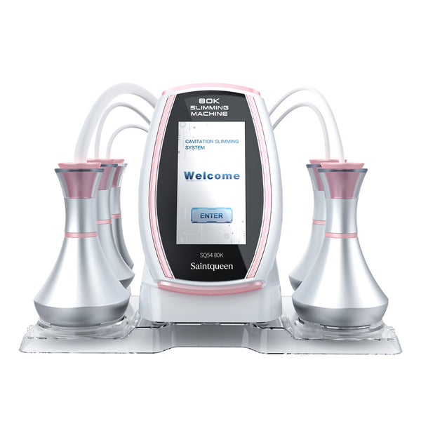 SQ54 Pro 5in1 80K 캐비테이션 복합 뷰티 기기 | RF · 흡입 마사지