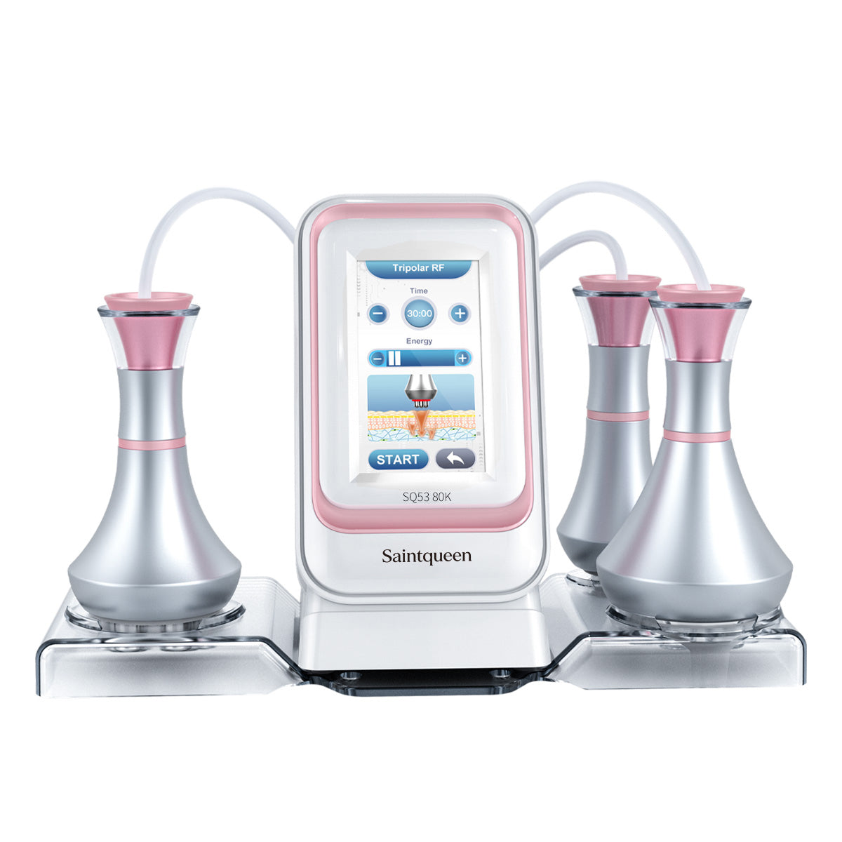 SQ53 Basic 3in1 80K 캐비테이션 복합 뷰티 기기 | RF
