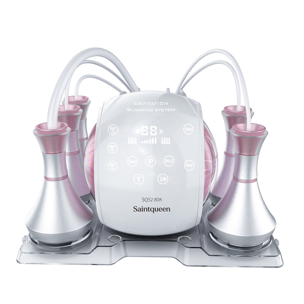 SQ52 Pro 5in1 80K 캐비테이션 복합 뷰티 기기 | RF · 흡입 마사지