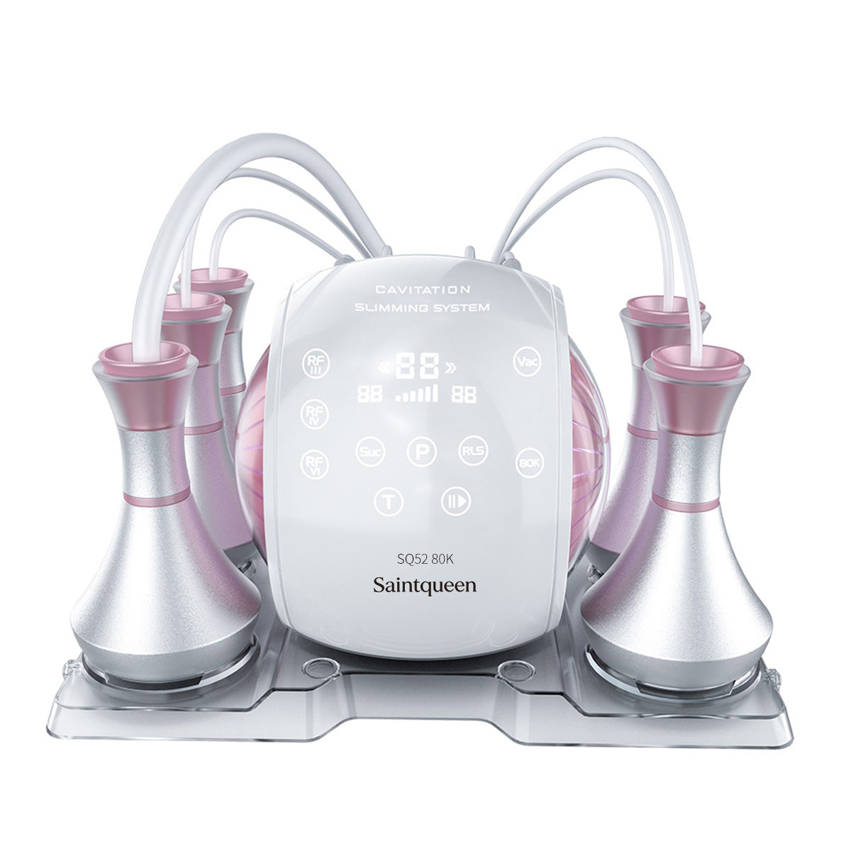 SQ52 Pro 5in1 80K 캐비테이션 복합 뷰티 기기 | RF · 흡입 마사지