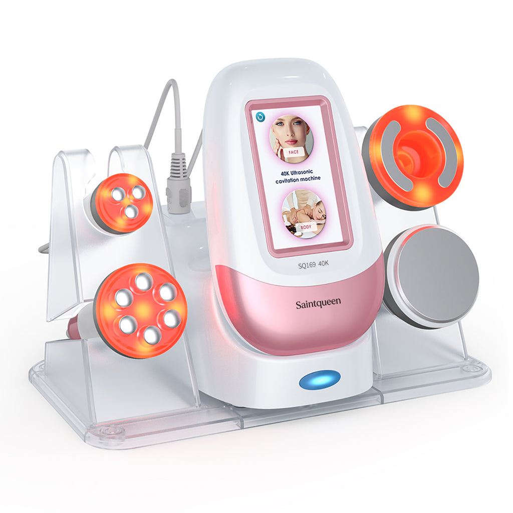 SQ169 Basic 4in1 40K 캐비테이션 복합 뷰티 기기 | RF · 흡입 마사지