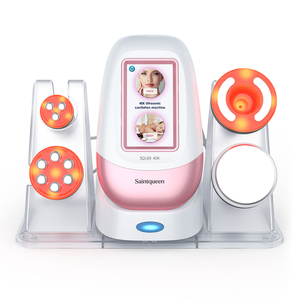 SQ169 Basic 4in1 40K 캐비테이션 복합 뷰티 기기 | RF · 흡입 마사지