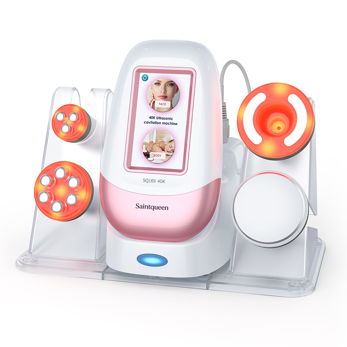 SQ169 Basic 4in1 40K 캐비테이션 복합 뷰티 기기 | RF · 흡입 마사지