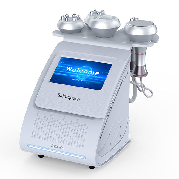 SQ85A Pro 5in1 80K 캐비테이션 복합 뷰티 기기 | RF · 흡입 마사지