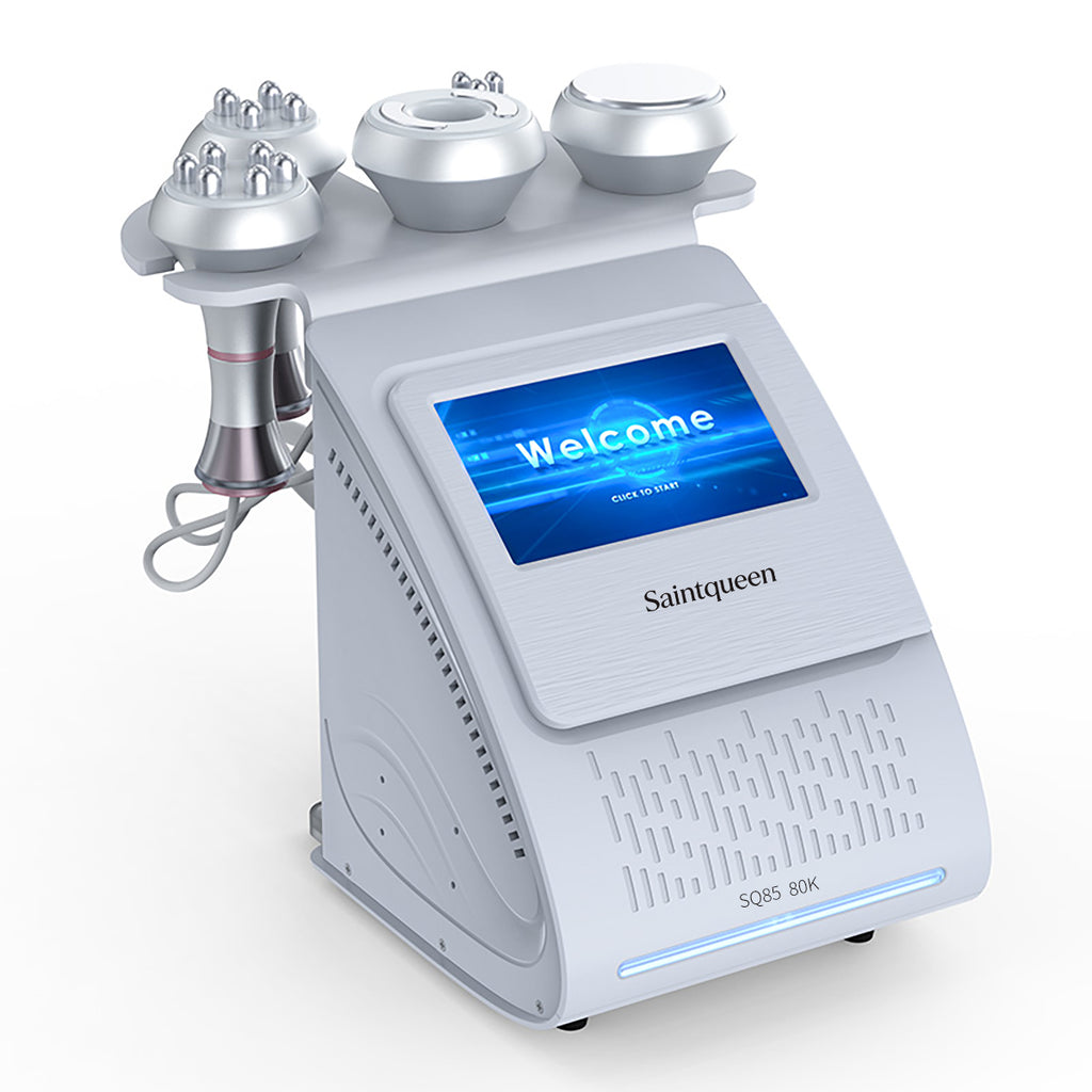 SQ85A Pro 5in1 80K 캐비테이션 복합 뷰티 기기 | RF · 흡입 마사지