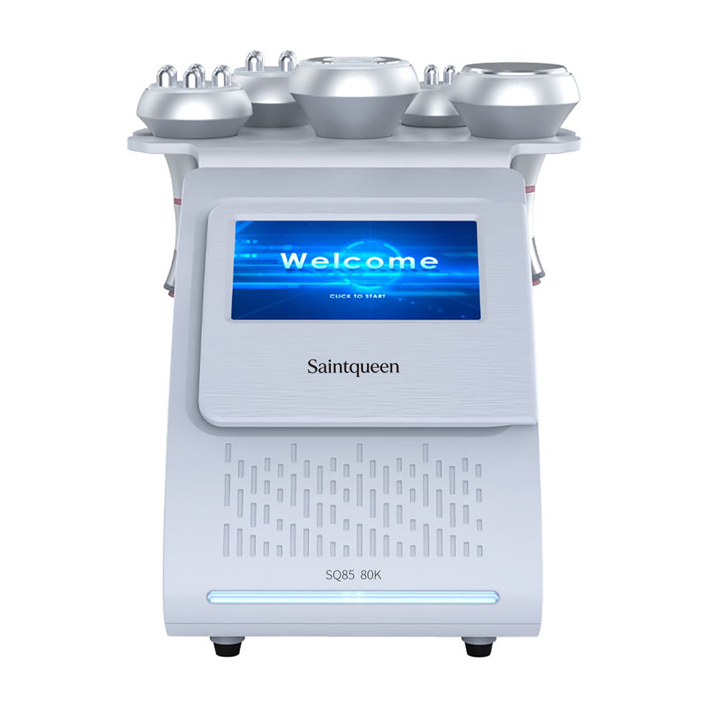 SQ85A Pro 5in1 80K 캐비테이션 복합 뷰티 기기 | RF · 흡입 마사지