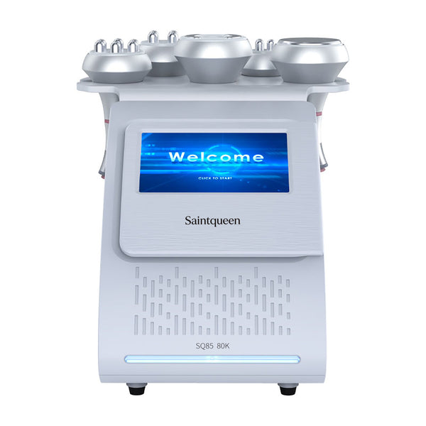 SQ85A Pro 5in1 80K 캐비테이션 복합 뷰티 기기 | RF · 흡입 마사지
