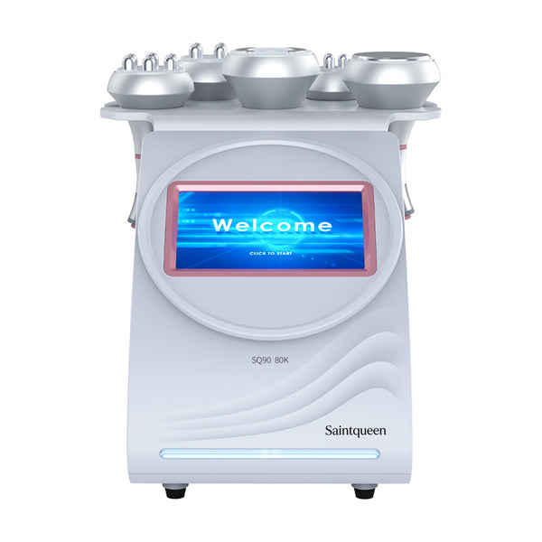 SQ90A Pro 5in1 80K 캐비테이션 복합 뷰티 기기 | RF · 흡입 마사지