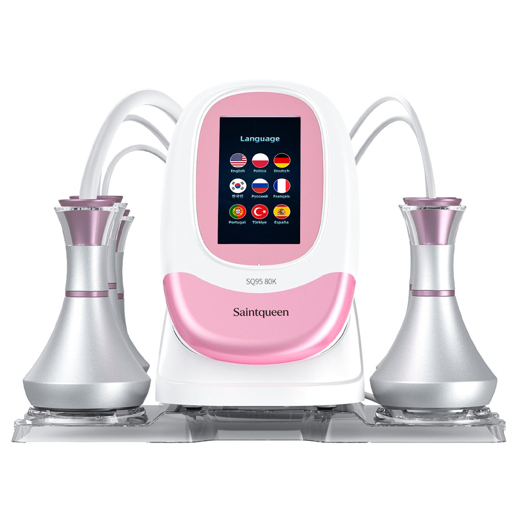 SQ95A Pro 5in1 80K 캐비테이션 복합 뷰티 기기 | RF · 흡입 마사지