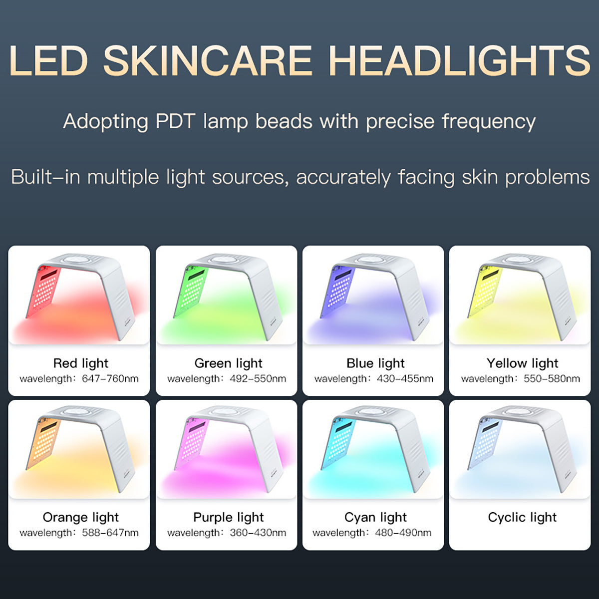 SQ130 LED 라이트 케어 기기