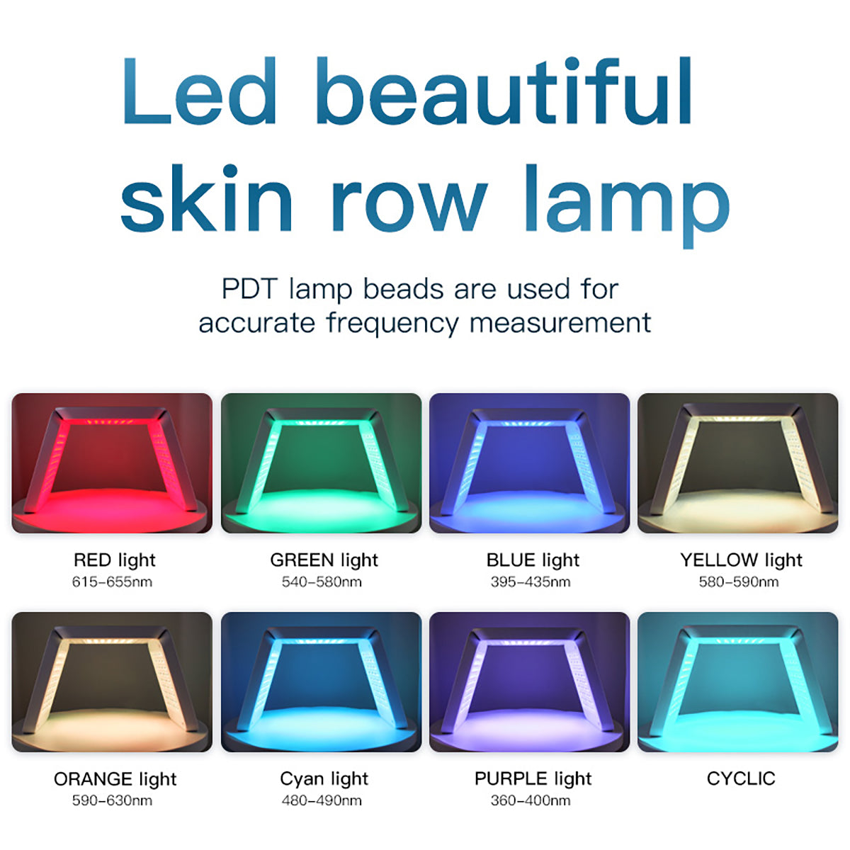 SQ46 접이식 LED 미용 아치 | LED 225개 서브 이미지