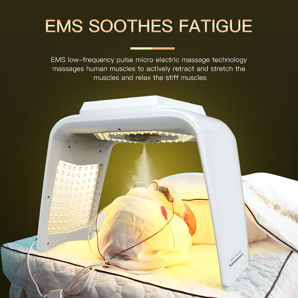 SQ78 LED 미용 아치 | 미스트·온열·EMS